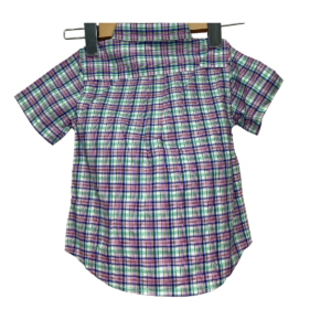 Camisa de Vestir Nueva, Marca  Ralph Lauren, Talla  24M, Medidas: Ancho 30 cm y Alto 38 cm