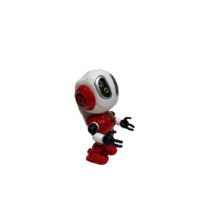 Mini Robot con luces en los ojos; 11 cm de  alto