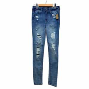 Jeans nuevo, Marca Muda, Talla 3, Medidas: Ancho 34 cm  y Alto: 98 cm