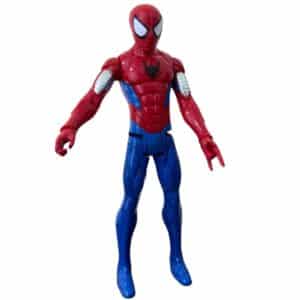 Figura Hombre Araña, Marca Marvel, Medidas: Ancho 10 cm  y Alto: 28 cm