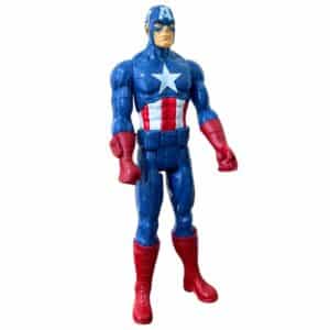 Figura Capitán América , Marca Marvel, Medidas: Ancho 10 cm  y Alto: 30 cm