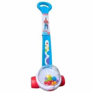 Caminador de empuje , Marca Fisher-Price , Medidas: Ancho 11 cm  y Alto: 58 cm