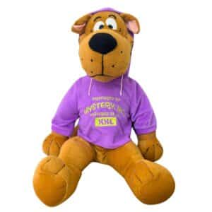 Peluche Scooby-Doo, Marca Toys Factory, Medidas: Ancho 23 cm  y Alto: 64 cm