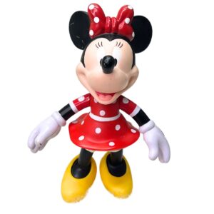 Figura de Minnie Mouse, Marca Disney , Medidas: Ancho 13 cm  y Alto: 19 cm