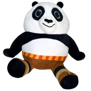 Peluche de PO, Marca Kung Fu Panda, Medidas: Ancho 31 cm  y Alto: 27 cm