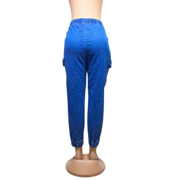 Jogger Jeans Nuevo/Dama, Marca Steven Maden, Talla XL - 49 cm de ancho - Imagen 2