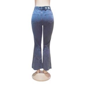 Jeans Dama Rasgado/ Negro Cenizo. Nuevo, Marca BDG, Talla 26 – 35 cm de ancho