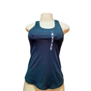 Blusa Sin Mangas Slim/ Negra Nuevo, Marca UNDER ARMOUR, Talla M – 36 cm de ancho