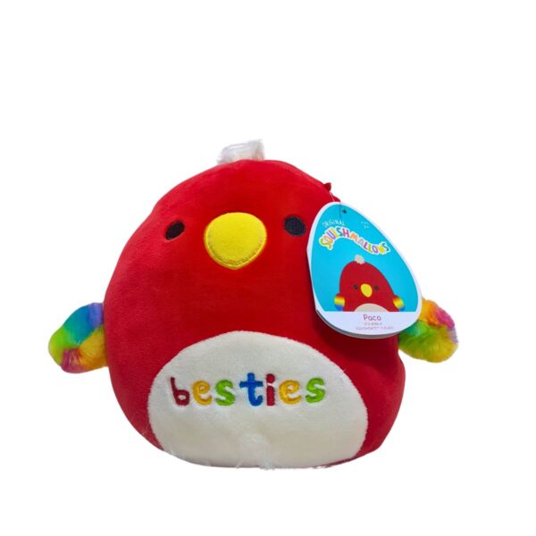 Squishmallow Perico, Medidas 24 cm de alto