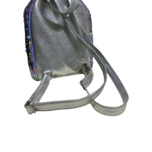 Mochila para niña con lentejuela multicolor Marca Justice , Medidas 26cm de alto y 19cm de largo