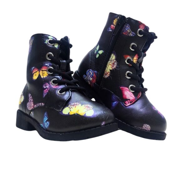 Botas De Niña, Marca Lil Punky, Talla 7C - 13 cm