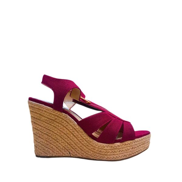 Sandalias De Vestir, Berkley Wedge Navy, Marca Michael Kors, Talla 7W - 24 cm - Imagen 3