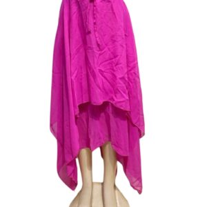 Falda Fucsia Nuevo, Medidas 53cm de ancho y 108cm de largo, Marca Advance Apparels, Talla Talla Única