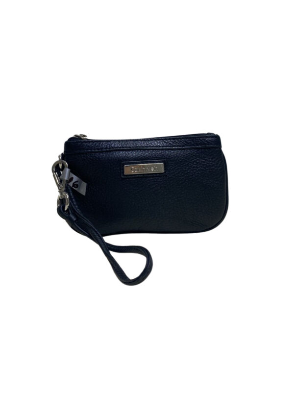 Billetera Color Negro Marca Calvin Klein, Medidas 16cm de largo
