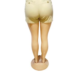 Short Beige Nuevo,Medidas 39cm de ancho y 34cm de largo, Marca U.S polo Assn., Talla 6