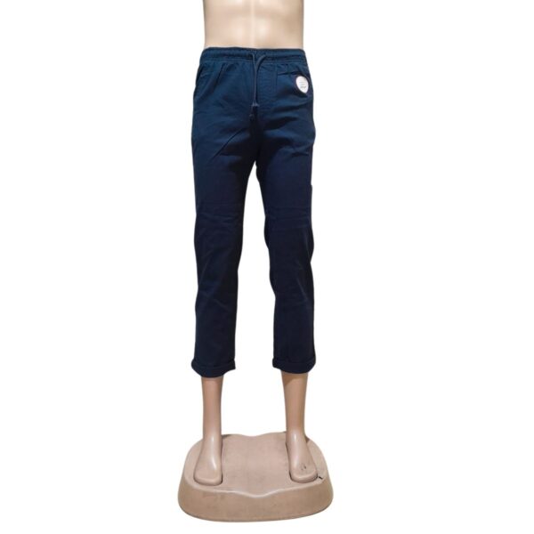 Pantalon Casual De Caballero Slim/ NegroAzul , Nuevo, Marca WONDER NATTION, Talla XL(14/16) - 37 cm de ancho