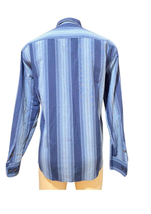 Blusa con Rayas,Medidas 65cm de ancho y 76cm de largo, Marca Perry Ellis America, Talla XL - Imagen 2