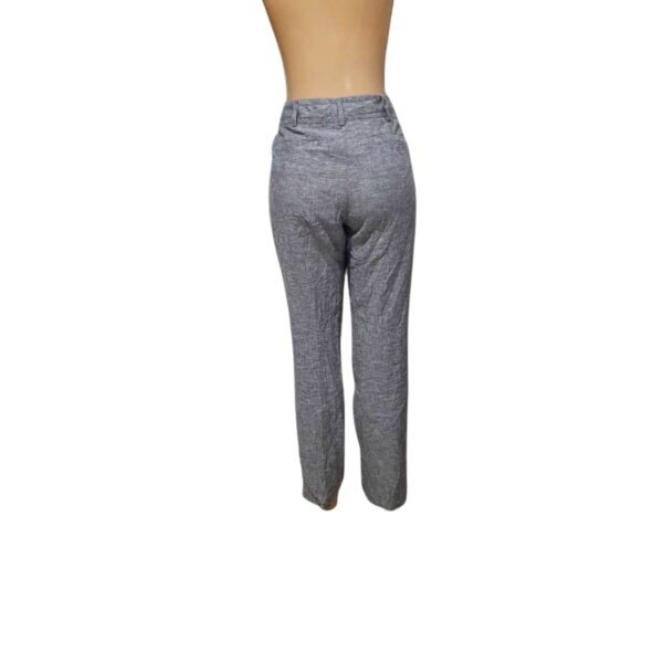 Pantalon Casual Gris/Azul, Marca 7AVENUE, Talla 10 - 47 cm de ancho - Imagen 2