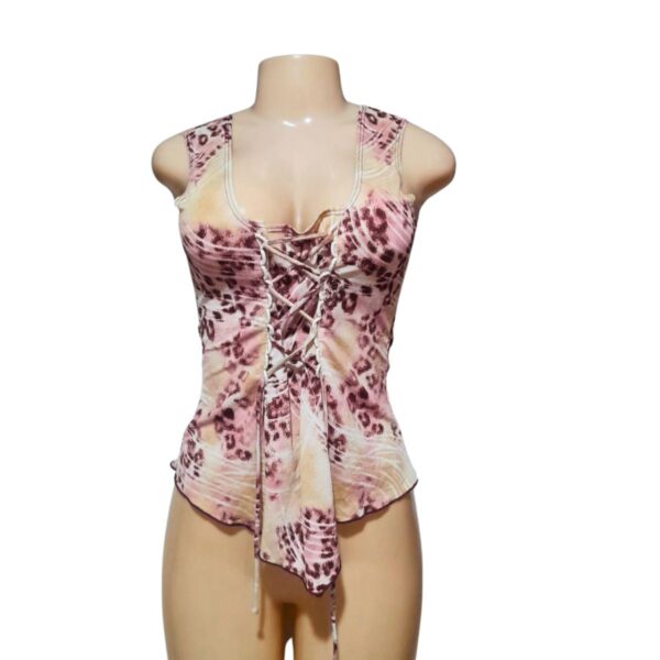 Blusa Sin Mangas , Marca KOXXI , Talla M - 38 cm de ancho