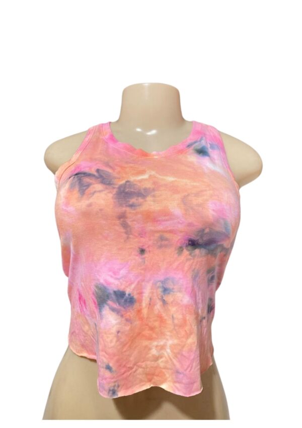 Blusa de Colores, Medidas 44cm de ancho y 46cm de largo, Marca SO, Talla XS