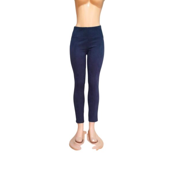 Pantalon Casual Alicrado Azul Oscuro, Marca ANDREW MARCK, Talla S - 42 cm de ancho