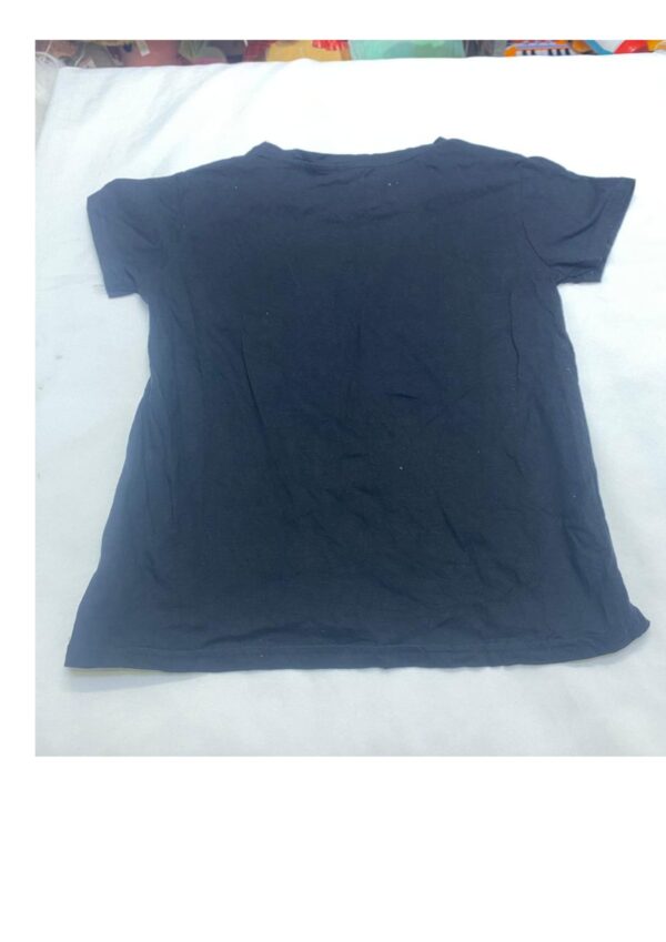 Camisa Negra Nueva,Medidas 42cm de ancho y 53cm de largo, Marca Pink Angel, Talla 16 - Imagen 2