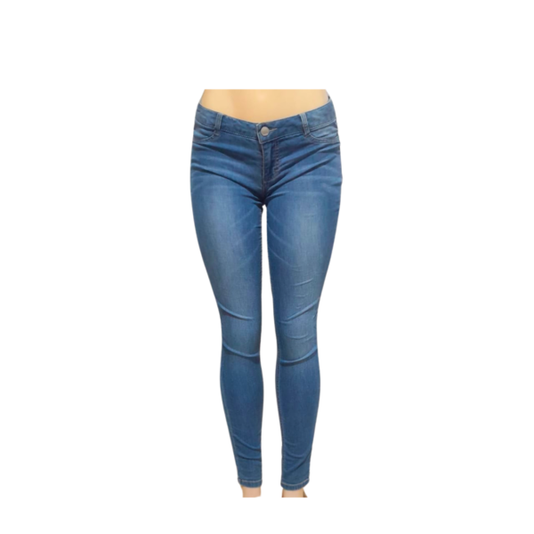 Jeans De Dama Azul Claro , Marca GENERRA, Talla 5 - 43 cm de ancho