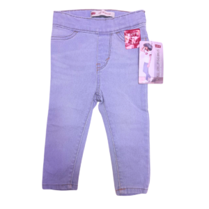Pantalon Slim/ De Niña , Marca LEVIS, Talla 12M – 22 cm de ancho