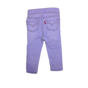Pantalon Slim/ De Niña , Marca LEVIS, Talla 12M – 22 cm de ancho