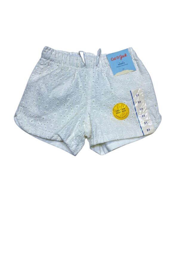 short de Niña Nuevo, Medidas 27cm de ancho y 23cm de largo, Marca Cat & Jack, Talla 5
