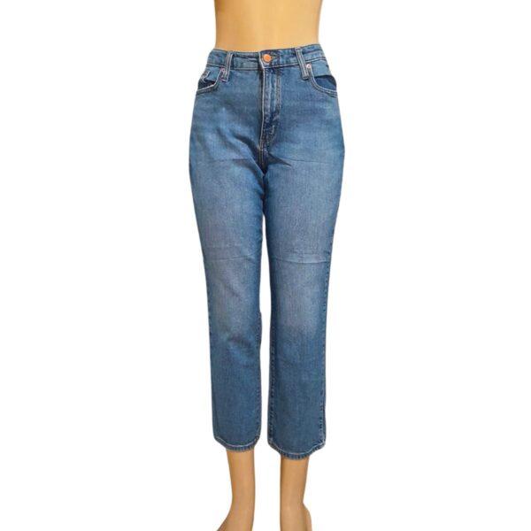 Jeans De Dama Azul Claro Liso, Marca UNIVERSAL, Talla 12 - 46 cm de ancho