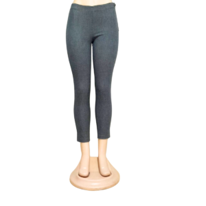 Casual Dama Gris Cenizo Slim, Marca BLISS, Talla 6 – 37 cm de ancho