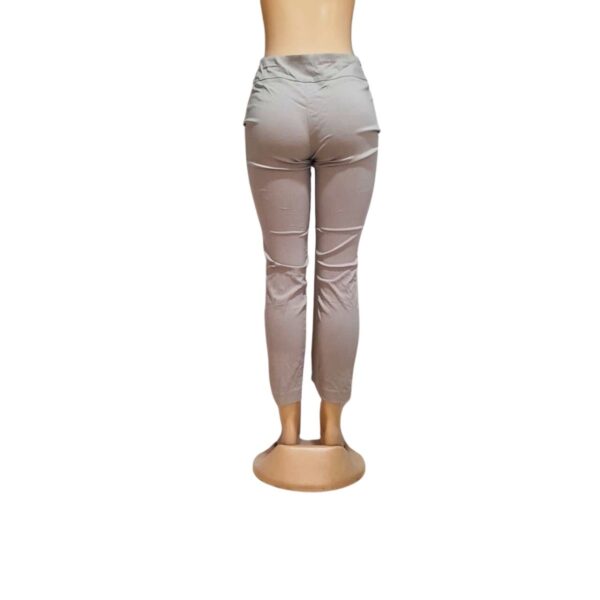 Pantalon Casual De Dama Gris Slim, Marca ALFANI, Talla 4 - 38 cm de ancho - Imagen 2