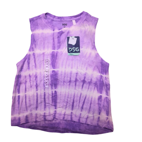 Blusa Morada/Nueva De Niña, Marca DSG, Talla M(10/12) - 42 cm de ancho