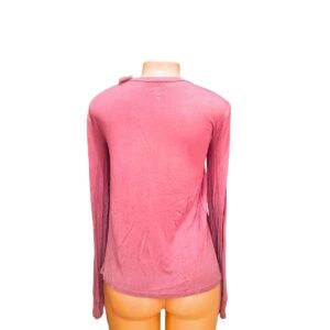 Blusa Manga Larga Rosa Vieja, Marca KAYUNGER, Talla M – 50 cm de ancho