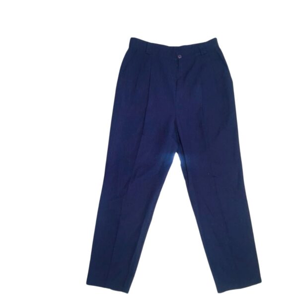 Palazo Azul Casual, Marca FUNDAMENTAL, Talla S - 42 cm de ancho