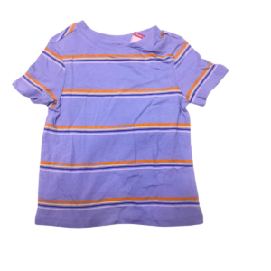 Camiseta Rayada  Nueva/ De Niño, Marca OLD NAVY, Talla 2T – 30 cm de ancho