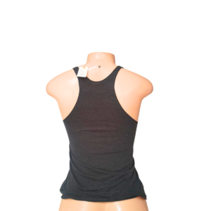 Blusa De Tirantes Negras, Marca , Talla S – 38 cm de ancho