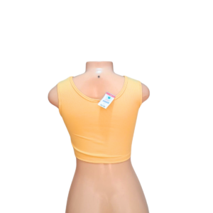 Top Amarillo, Marca SHEIN, Talla S – 35 cm de ancho