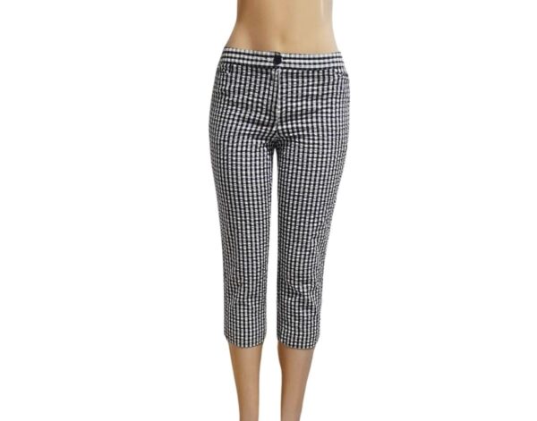 Casual Dama Cuadriculado Con Negro, Marca , Talla L - 42 cm de ancho