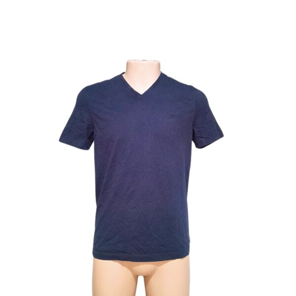 Camiseta Cuello V Azul Marino, Marca MICHAEL KORS, Talla M - 50 cm de ancho
