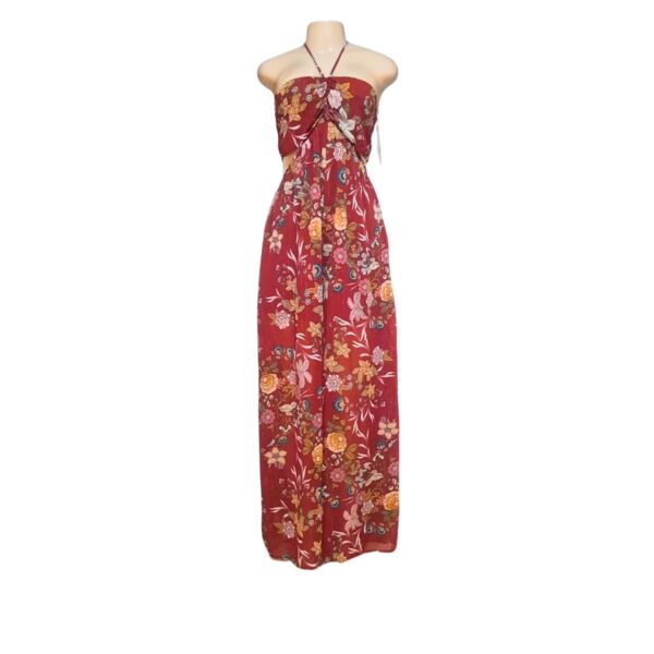 Enterizo Largo Floreado, Marca ILLA/ILLA, Talla M - 58 cm de ancho