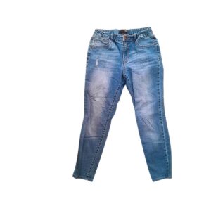 Jeans Dama Azul Claro Slim, Marca 1822, Talla 12 – 37 cm de ancho