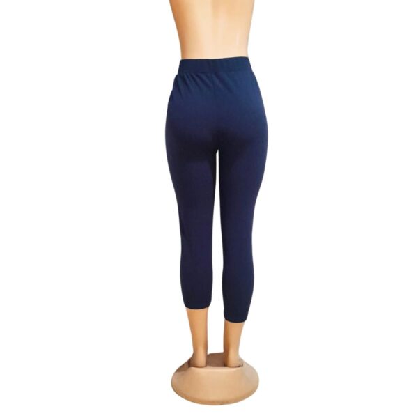 Pantalon Casual Azul Dama, Marca SHEIN, Talla S - 34 cm de ancho - Imagen 2
