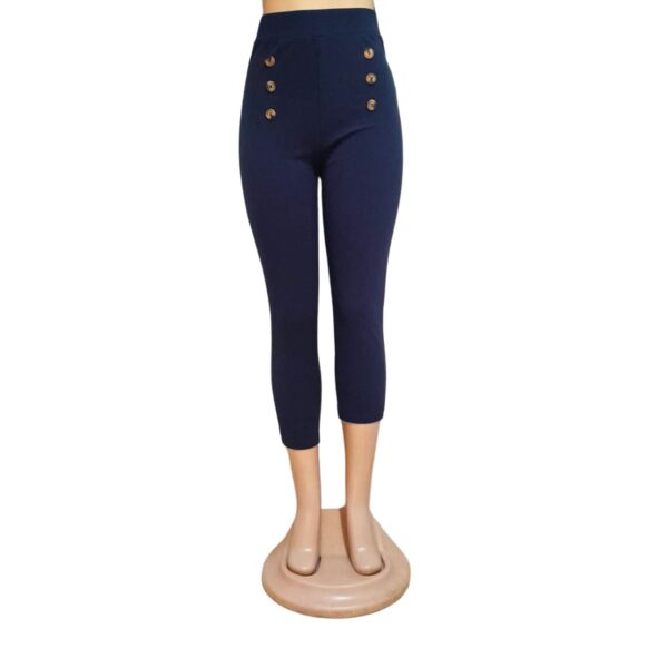 Pantalon Casual Azul Dama, Marca SHEIN, Talla S - 34 cm de ancho