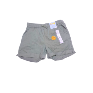Short De Niña/ Verde Musgo Nuevo, Marca CAT Y JACK, Talla XL (14) – 35 cm de ancho