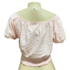 Blusa Rosada,Medidas 43cm de ancho y 47cm de largo, Marca So, Talla L