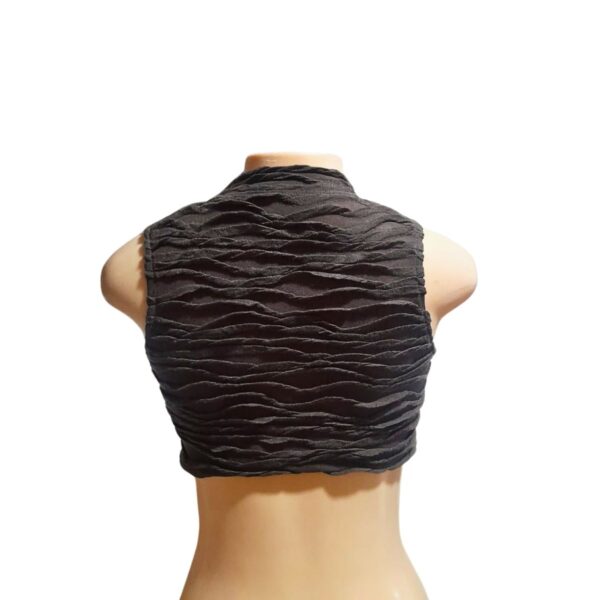 Top Cafe Sin Mangas, Marca , Talla S - 40 cm de ancho - Imagen 2