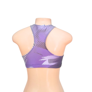 Top Deportivo Morado , Marca CHAMPION, Talla M – 34 cm de ancho