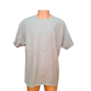 Camiseta Manga Corta/Gris, Marca CHAMPIOM, Talla XL – 61 cm de ancho